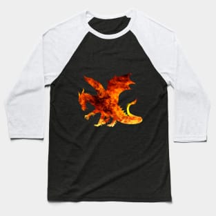 Dragon of Fire Baseball T-Shirt